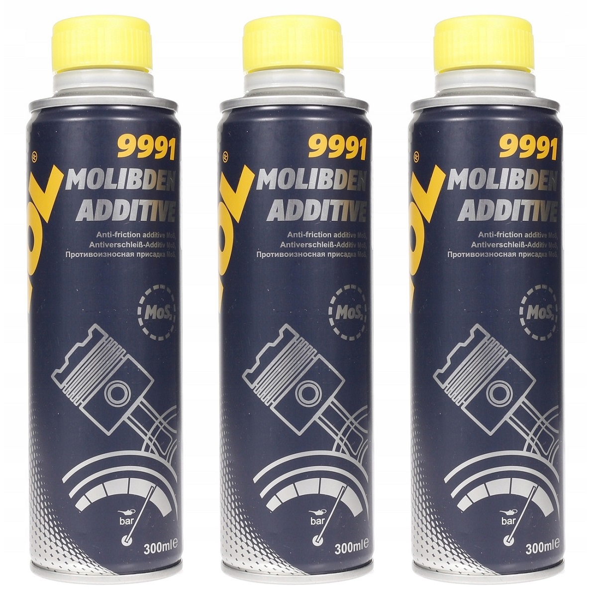 [Cao Cấp] Phụ Gia Làm Tăng Độ Trơn Của Nhớt, Giảm Ma Sát MANNOL 9991 Molibden Additive 300ML