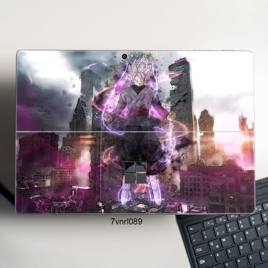 Skin dán hình Dragon Ball x02 cho Surface 3 2015; Go, Go 2, Go 3; Pro 2 3 4 5 6 7 8 X