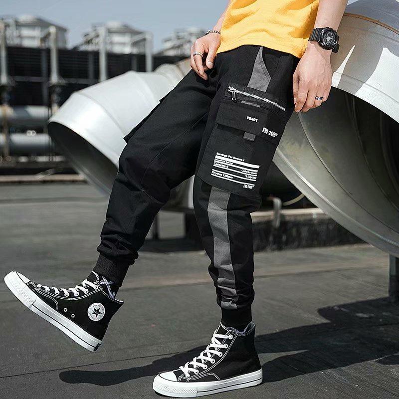 Quần jogger nam túi hộp chất kaki cotton mềm mịn, phong cách đường phố, hàn quốc RFE K84