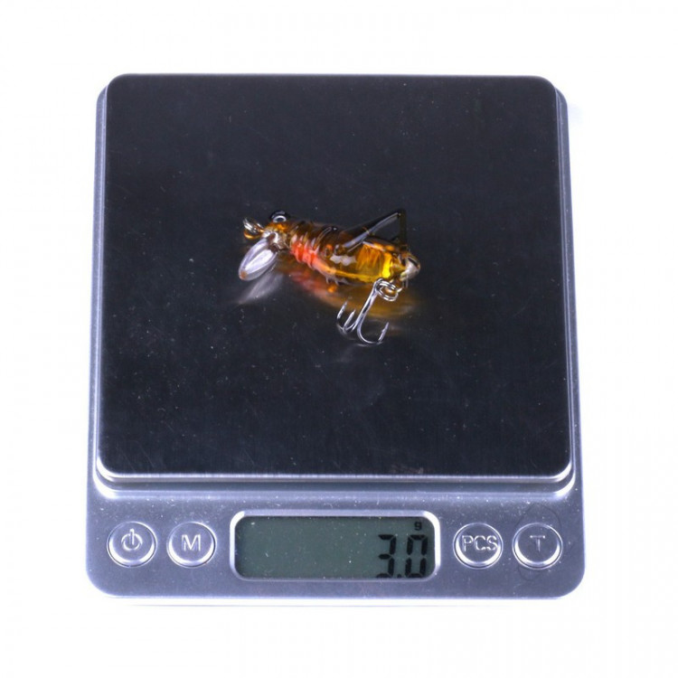 Bộ 5 Mồi Dế Giả Câu Lure 4