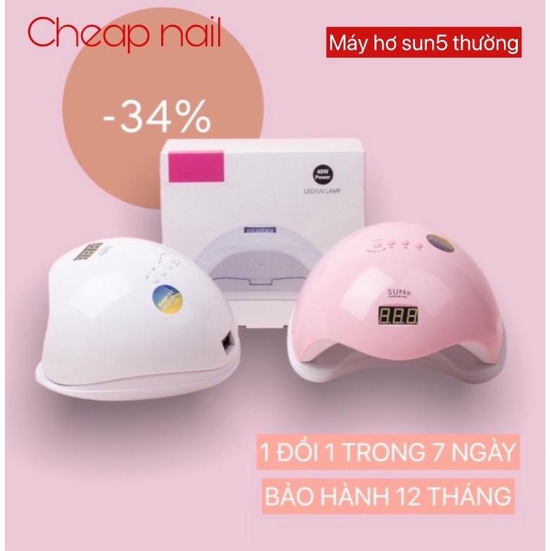 Máy hơ gel mini cao cấp sun 5 48w  bảo hành 12 tháng- beeshi shop nail