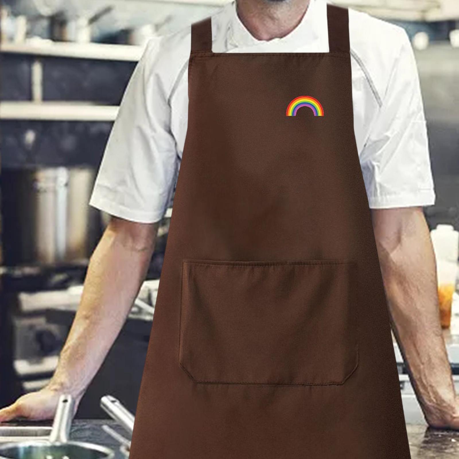 Kitchen apron Waterproof Bib Chef apron for Restaurants Homes Gardening