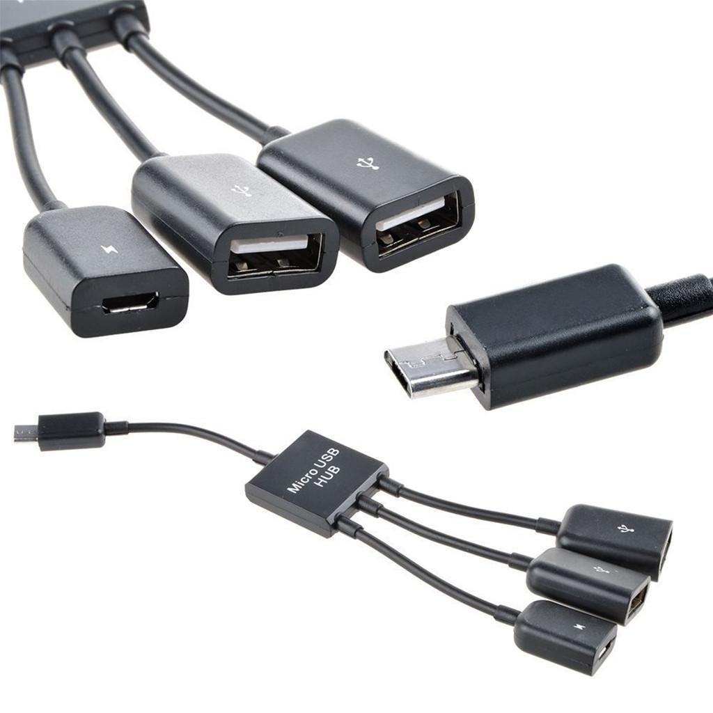 4Port Power Micro USB / USB OTG  For Android Smartphone and Tablet