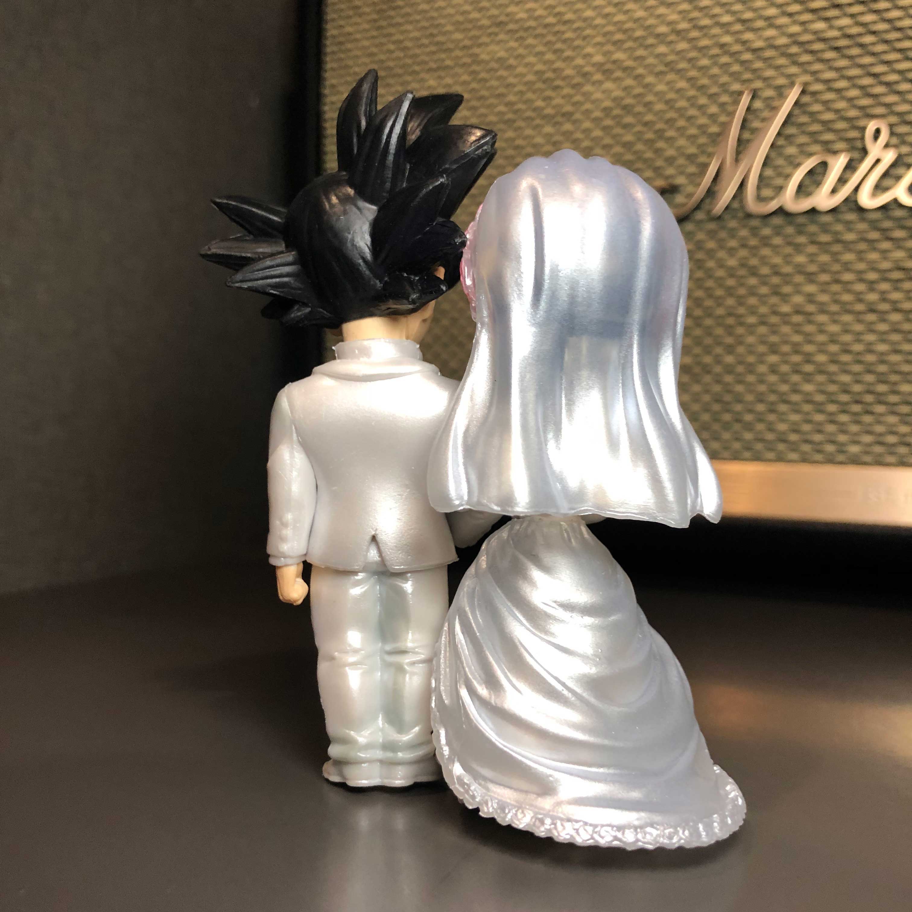 Mô hình đám cưới Goku và Chichi 31 cm  - Dragon Ball