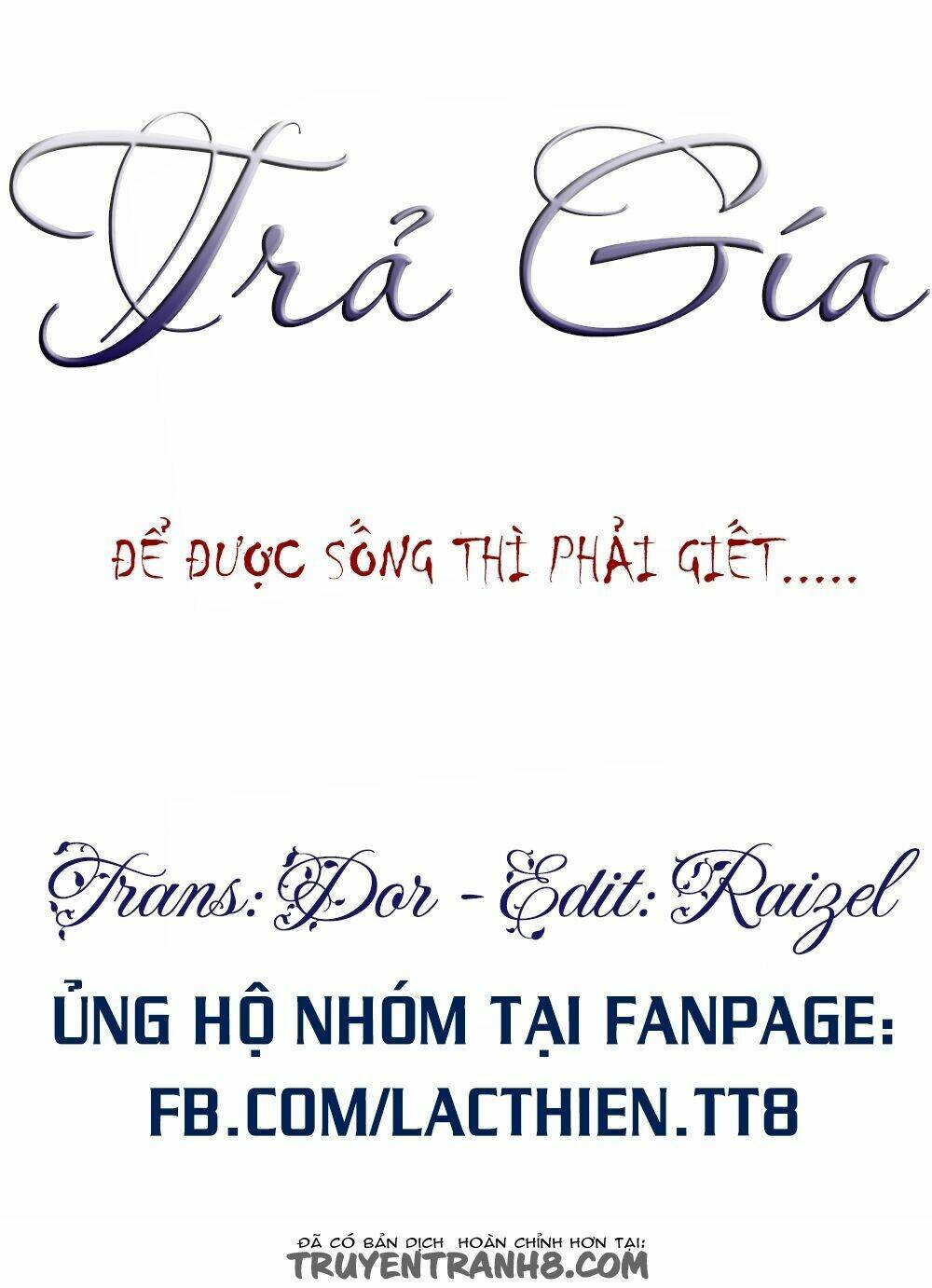 trả giá chapter 0 25