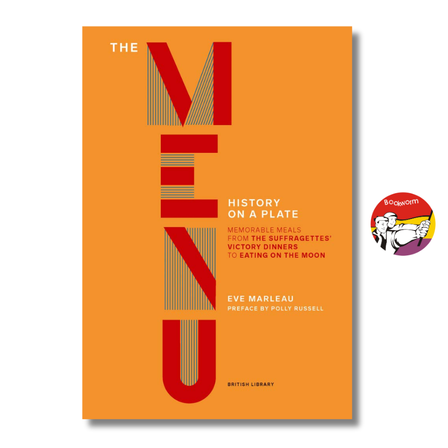 Sách - The Menu: History on a Plate by Eve Marleau | History English Book / Ngoại văn Bìa cứng