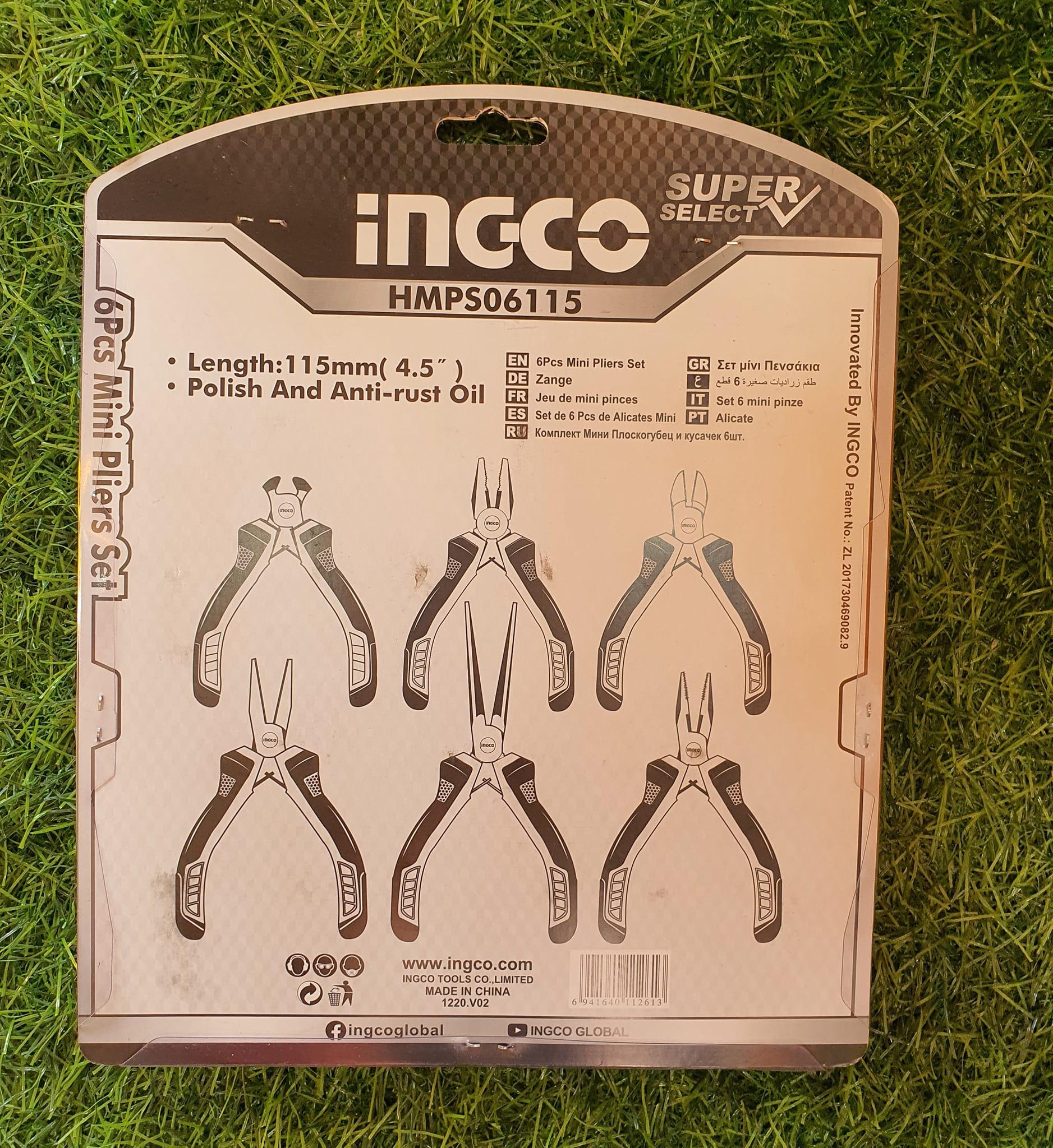 BỘ KÌM MINI LÀM TRANG SỨC 6 CHI TIẾT INGCO HMPS06115 - HÀNG CHÍNH HÃNG