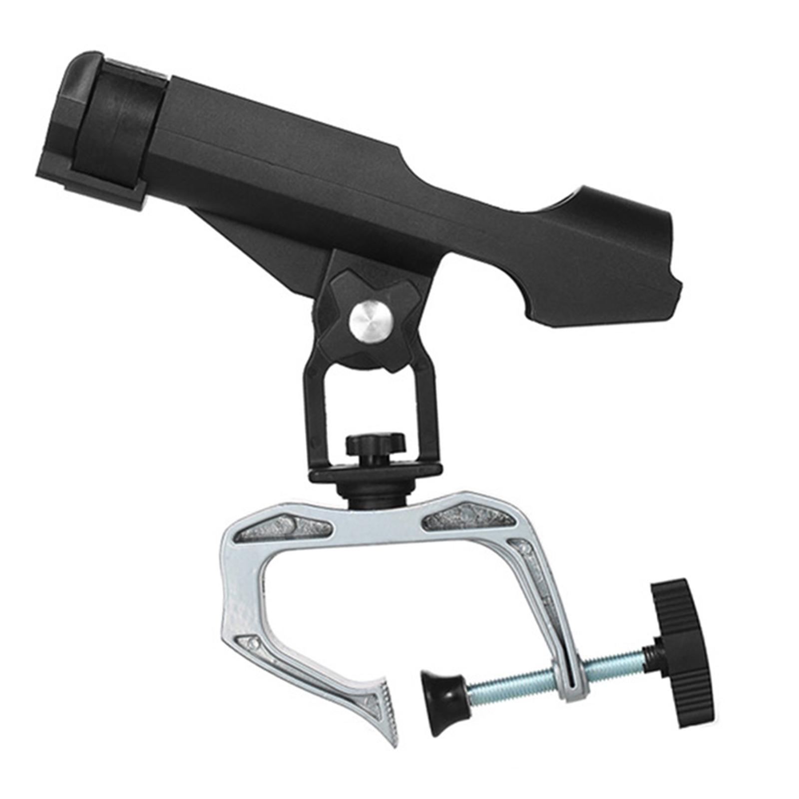 Fishing Rod Holder, Trolling Holder Stand Rotate 360 Degrees Rack Deck Mount Fishing Pole Holders Fishing Boat Rod Bracket for Canoe, Kayak