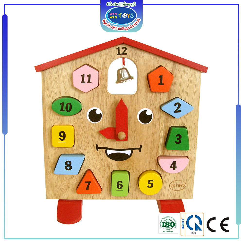 Đồ chơi gỗ Winwintoys - Đồng hồ King Kong 66042