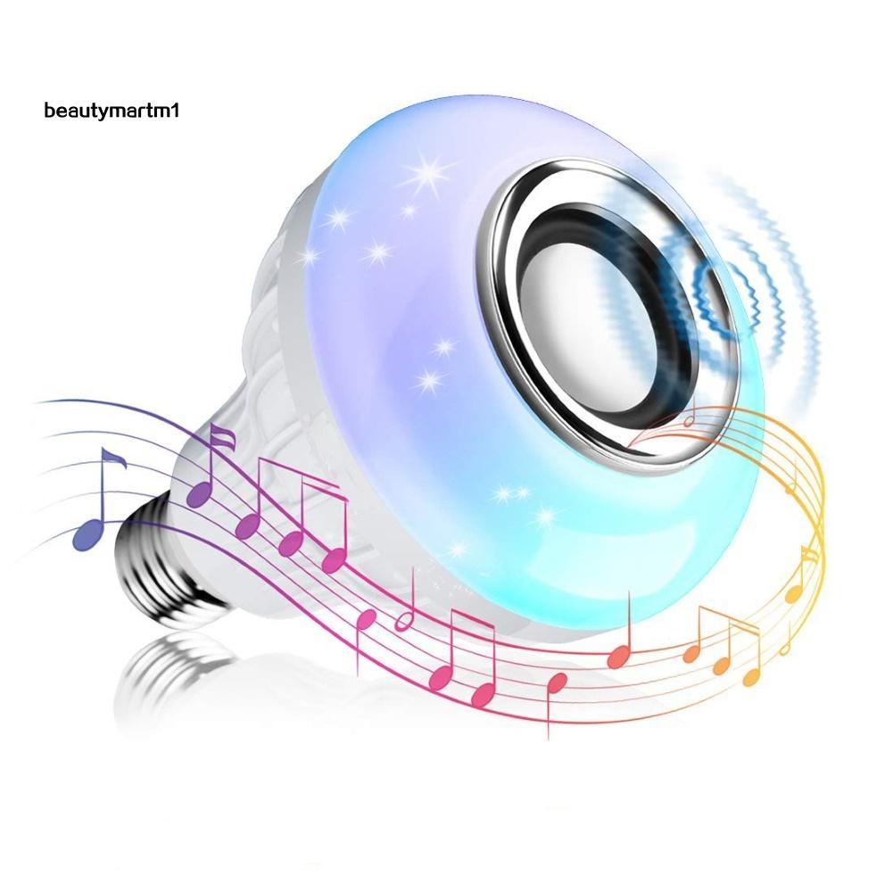 Bóng Đèn LED Thông Minh Beautymartm1 E27 RGB Kết Nối Bluetooth Không Dây