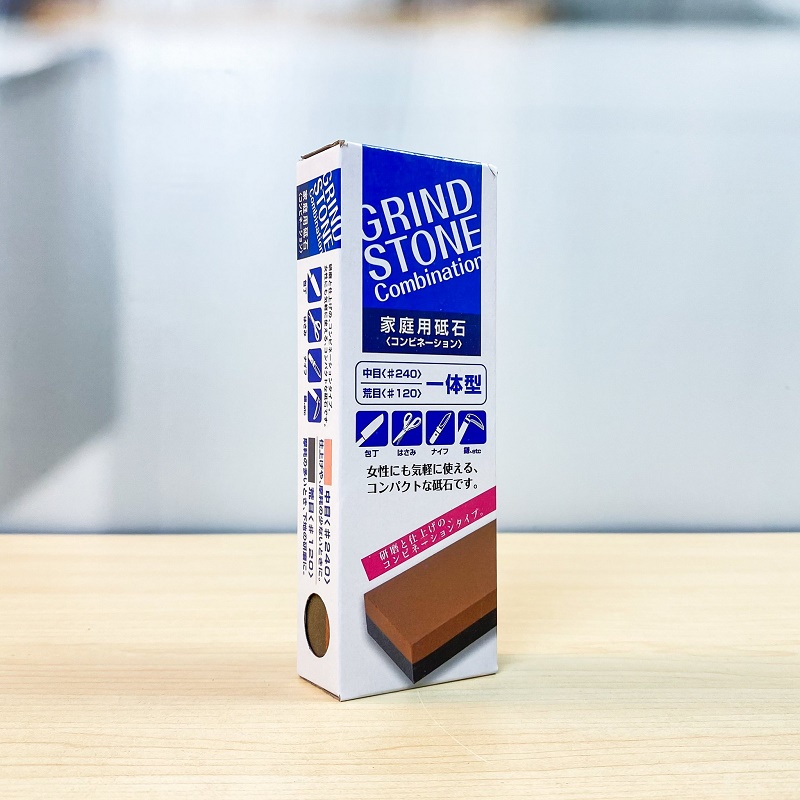 Đá mài dao kéo 2 mặt Grind Stone - Hàng nội địa Nhật Bản nhập khẩu chính hãng