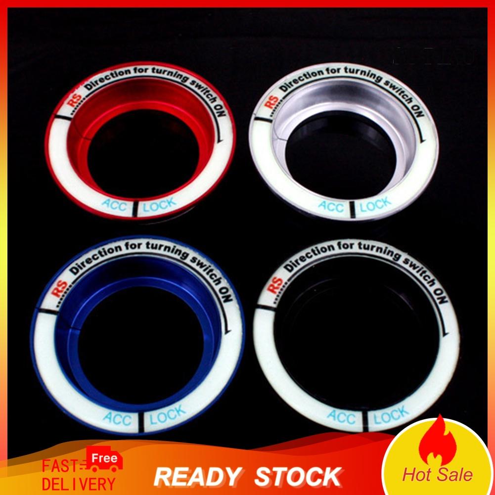 Vỏ Bọc Trang Trí Công Tắc Khởi Động Xe Hơi Màu Dạ Quang Cho Focus 05-12