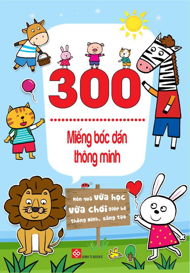 Combo 300 Miếng Bóc Dán Thông Minh (Bộ 6 cuốn)