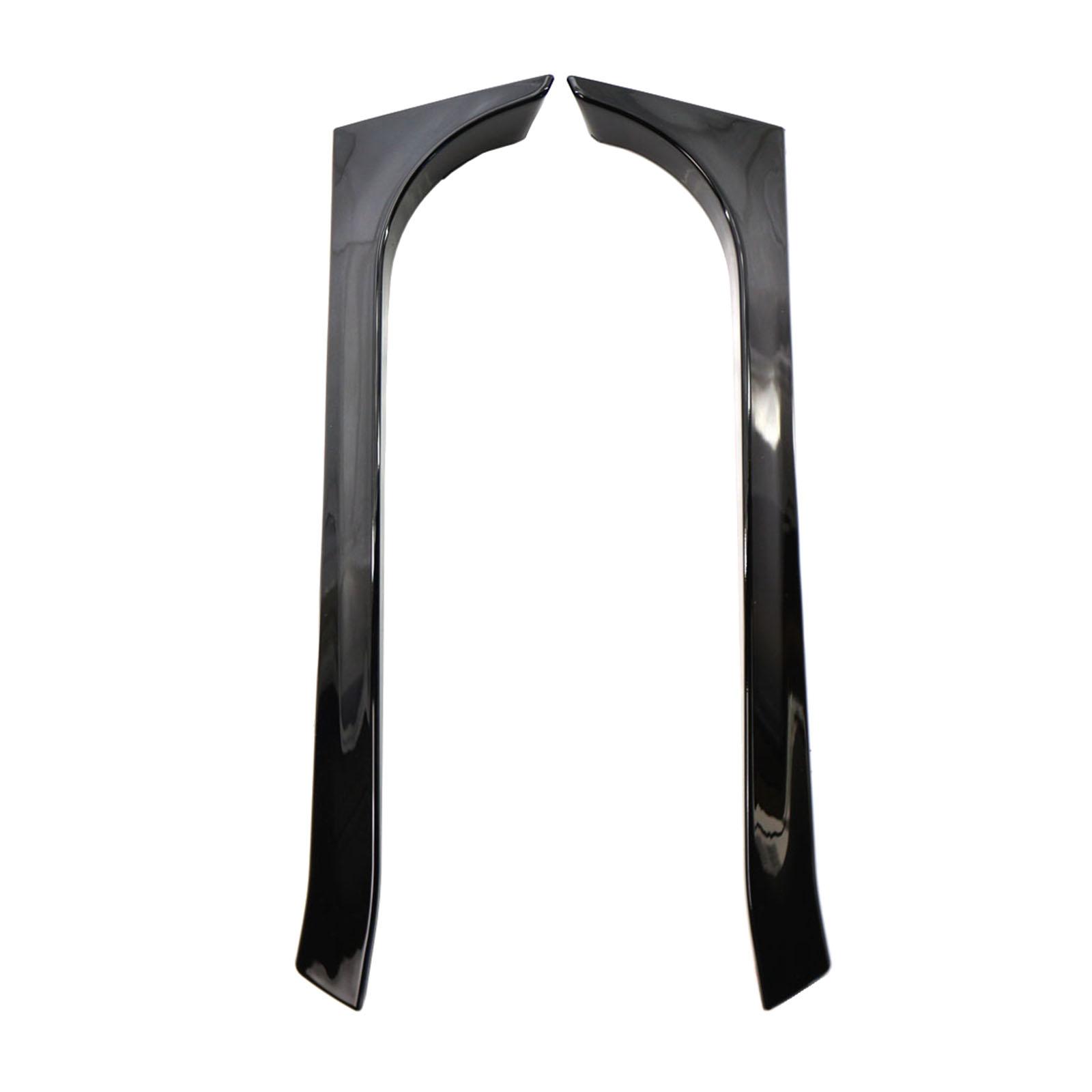 2Pcs Rear Roof Window Side Spoiler Wing Custom Parts for VW Golf 6 GTI
