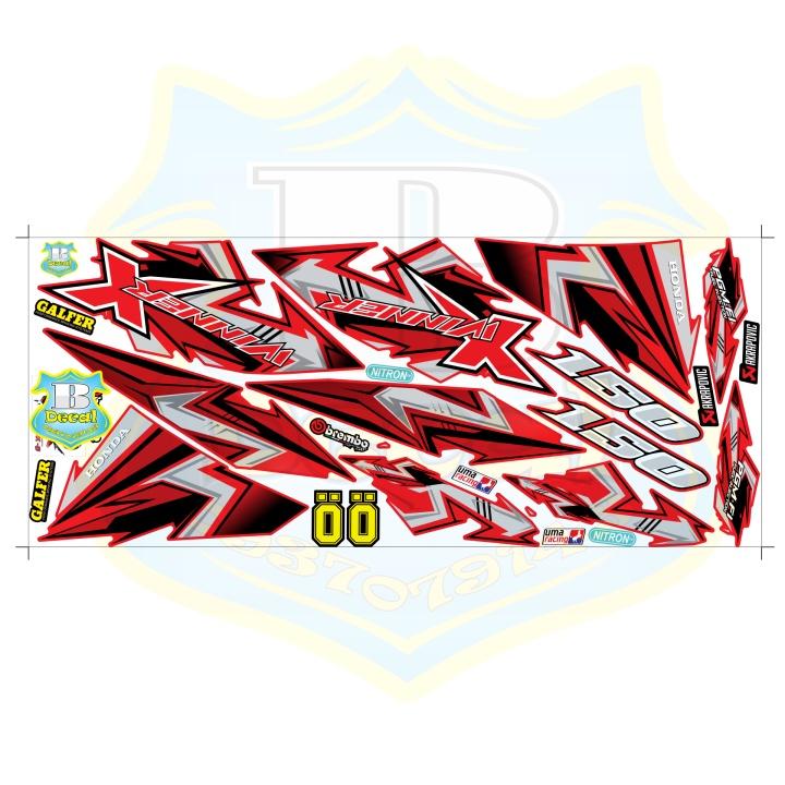 Tem rời dành cho winner X đỏ