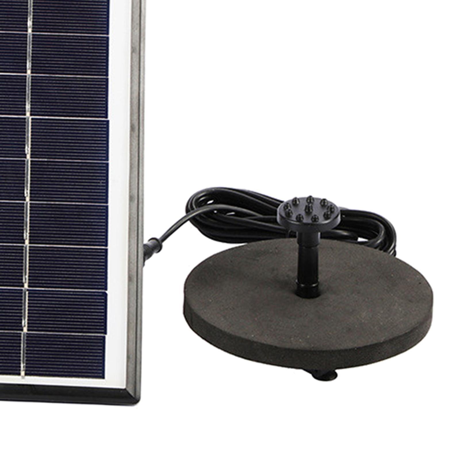 Solar Fountain Pump 12V 5W 200L/H Solar Pond Pump for Garden Pool Pond Aquarium