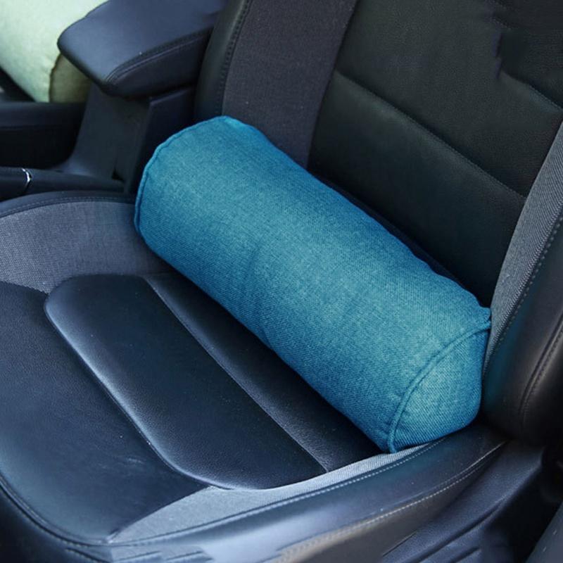 Bông Gối Ngủ Giường Sofa Gối Tròn CuộN Đệm Cổ Tử Cung Gối Đầu Chân Hỗ Trợ Lưng Du Lịch Cột Eo Gối