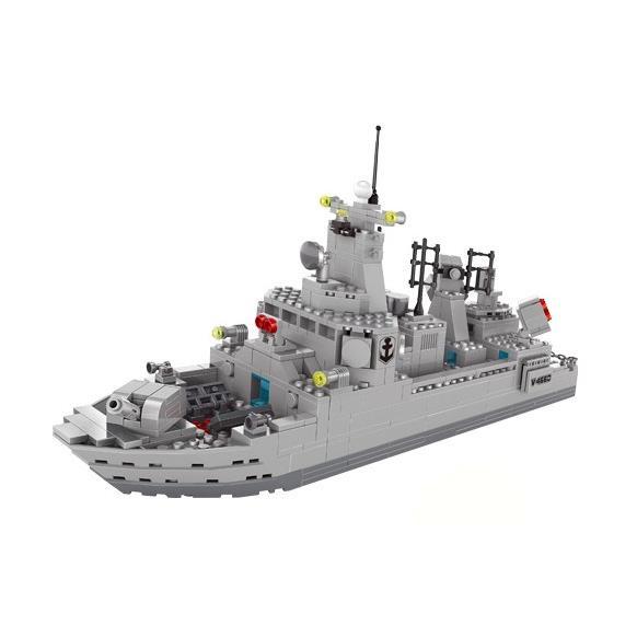 Lắp Ráp Ghép Hình Tàu Sân Bay Chiến Hạm, Hàng Cao Cấp Dài 38cm A281 4660