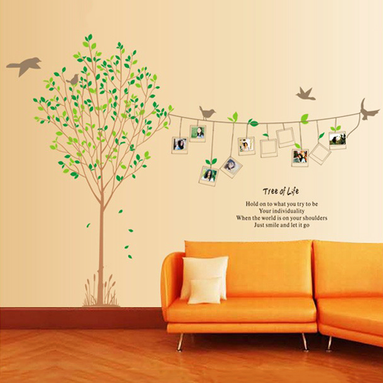 Decal Cây khung hình PK228