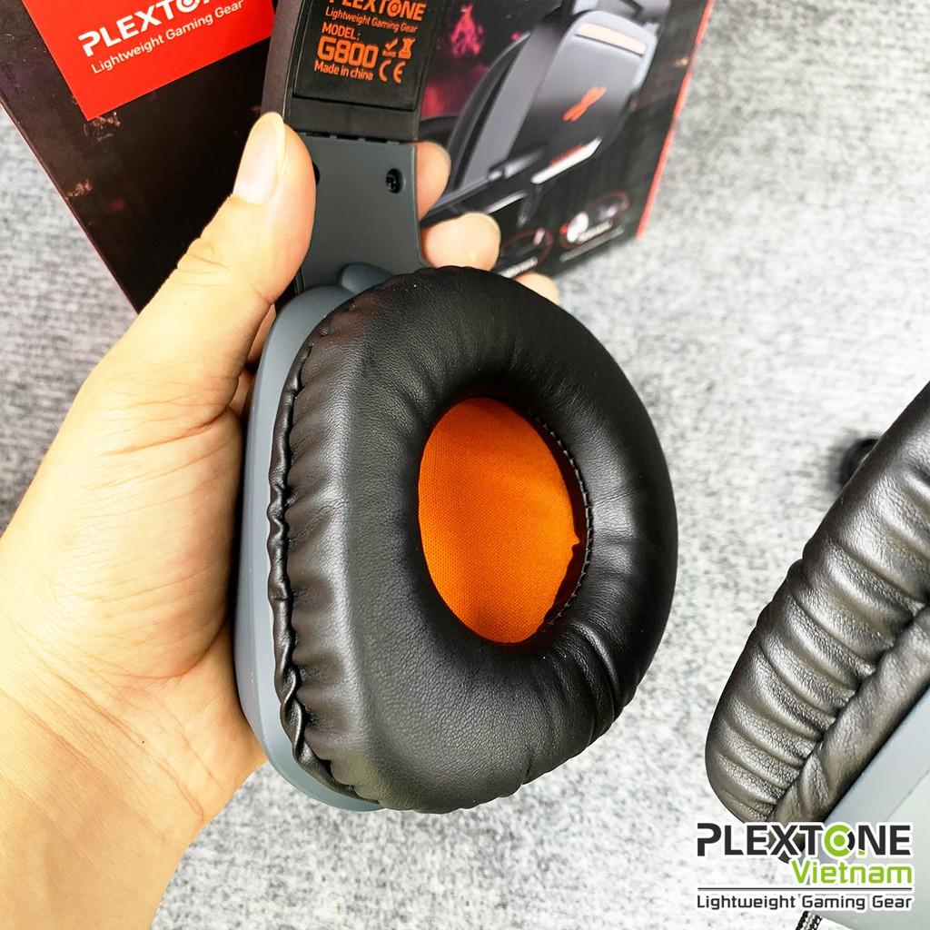 Tai nghe Gaming Chụp Tai Plextone G800 có Mic hỗ trợ chơi game PUBG COD- Hàng chính hãng