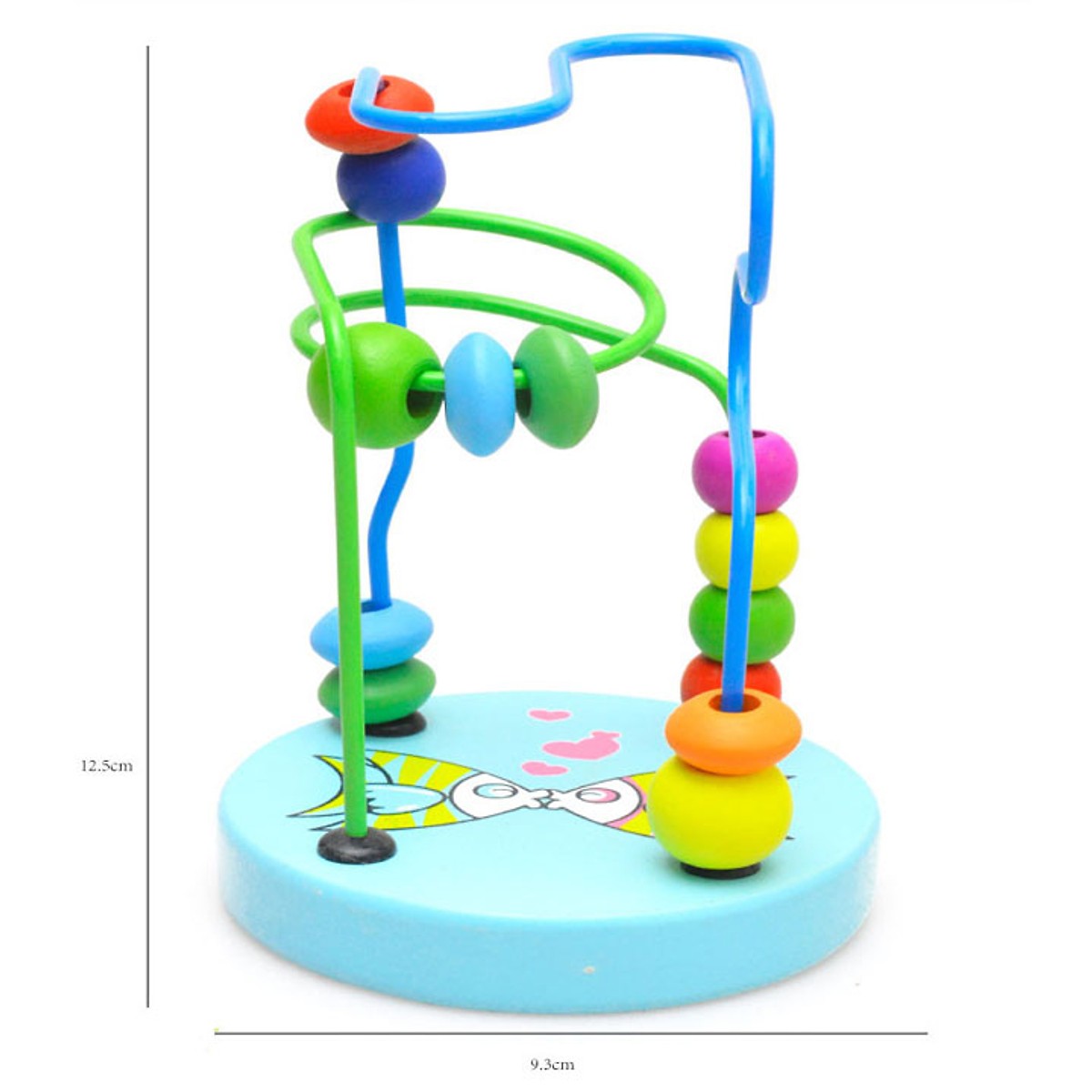 Combo 7 món đồ chơi SM (đàn gỗ, ong uốn dẻo, còi gỗ, luồn hạt, đồng hồ, tháp cầu vồng, trụ thả hình)