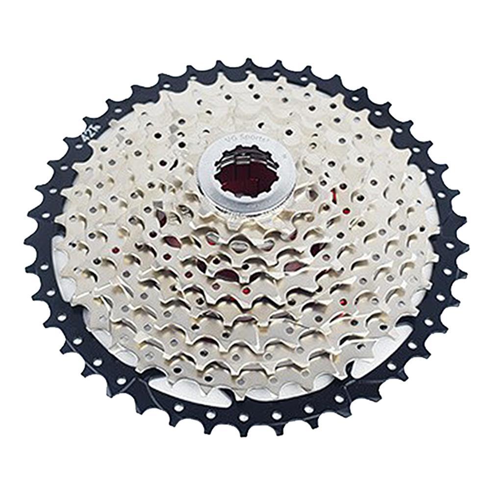 9 10 11T-42T Freewheel Sprocket Cassette Flywheel 10 Speed 42T