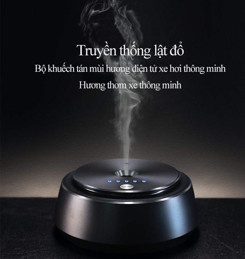 Máy Khuếch Tán Tinh Dầu Xe Hơi Thông Minh HL01 - Cảm Biến Khởi Động & Dừng Tự Động - Sản Phẩm Công Nghệ 2023.
