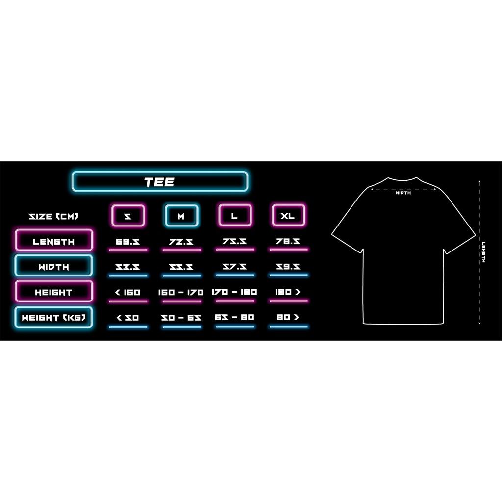 Áo Thun NEEDS OF WISDOM Hologram Acid Wash Tee