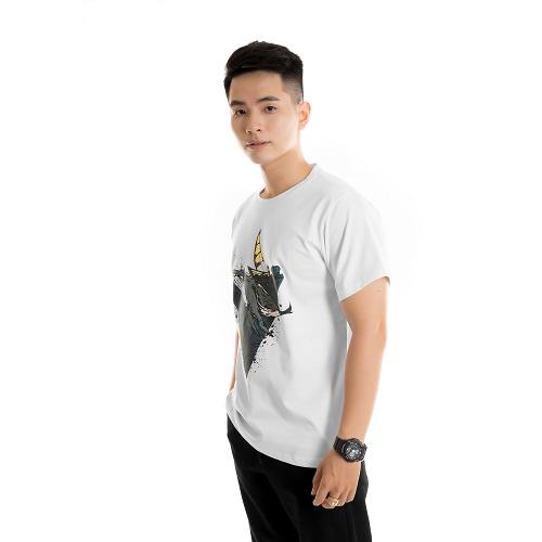 Áo thun In Cá voi tay ngắn CT05