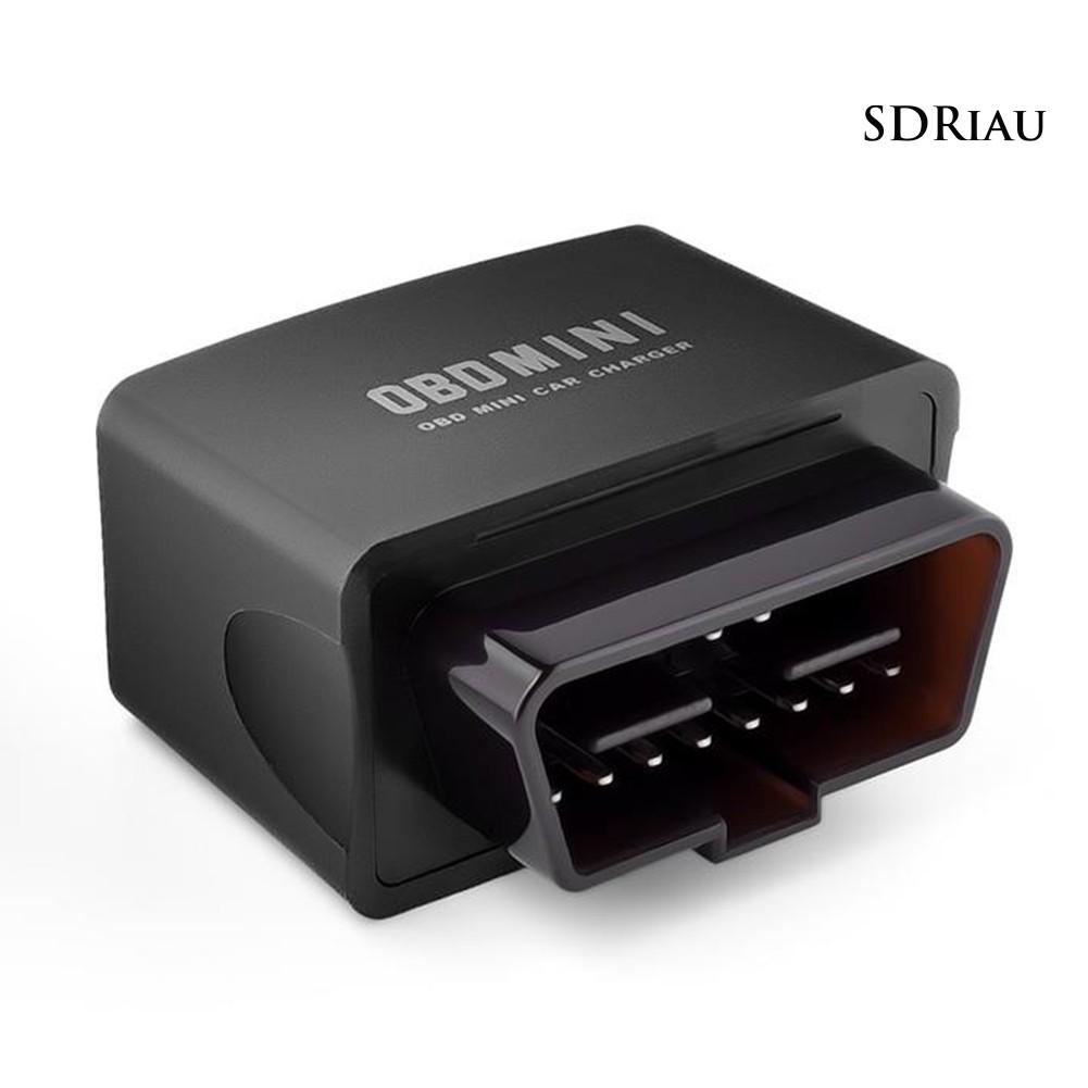 Tẩu Sạc Usb Mini Có Màn Hình Hiển Thị Điện Áp Trên Xe Hơi Qcd_Obd