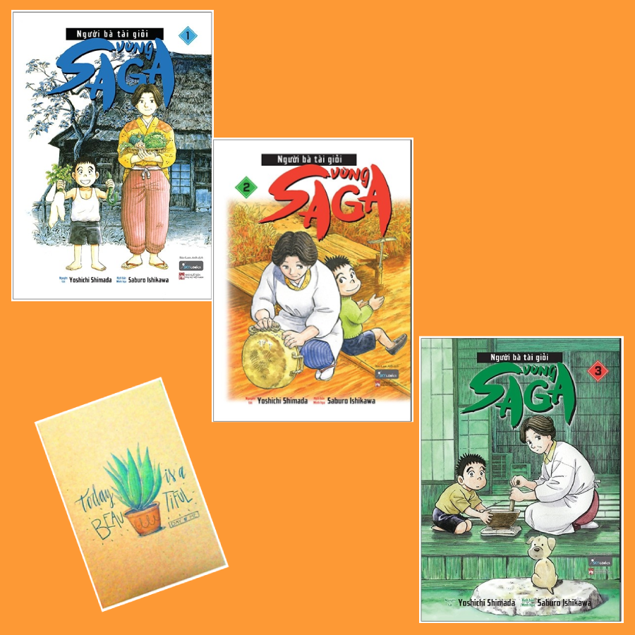 Combo Người Bà Tài Giỏi Vùng Saga - Sổ Tay