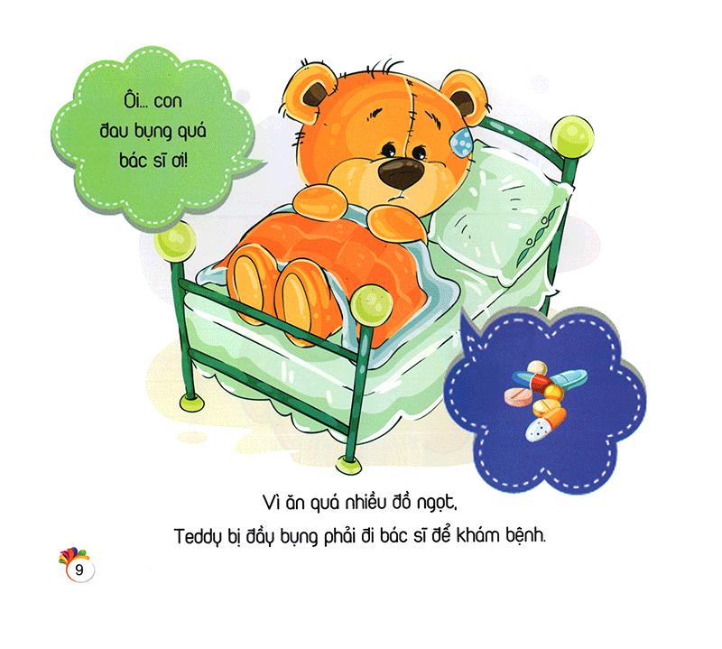 Sách Gấu Bông Teddy - Tập 3: Teddy Thích Ăn Kẹo