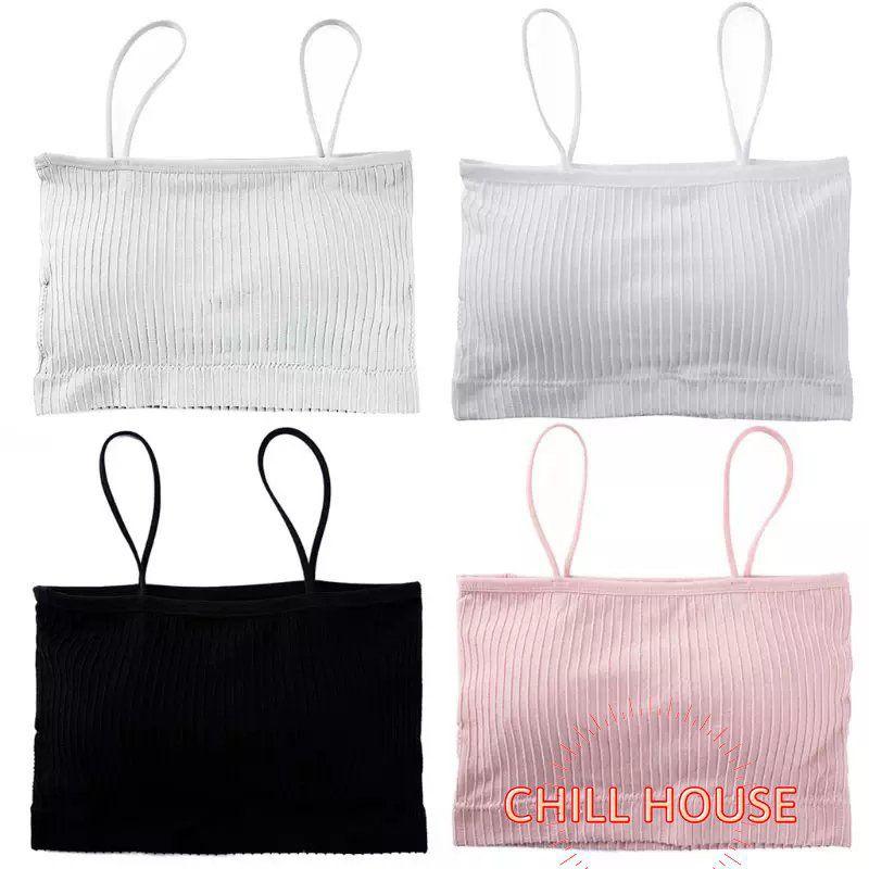 CỰC HOT-Áo Bra 2 dây Thun Tăm mã 809 - CHILLHOUSE