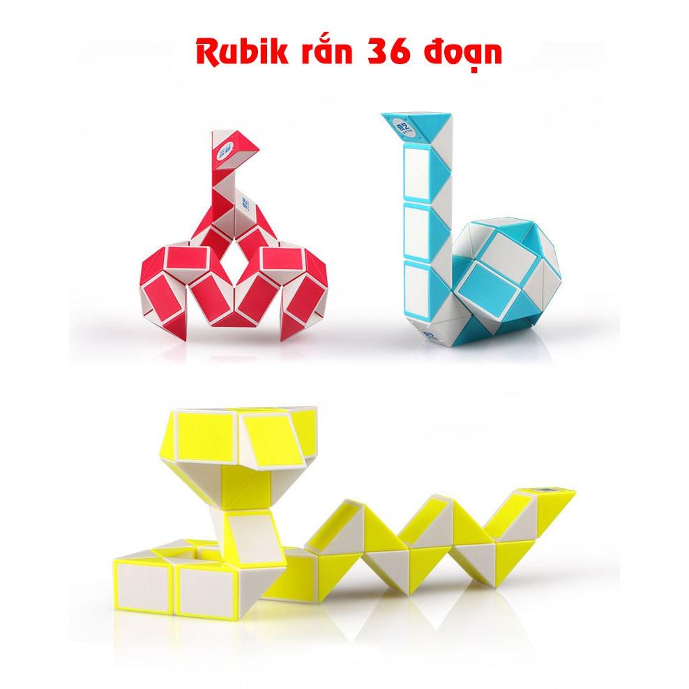 Đồ chơi ảo thuật Rubik rắn - Magic Snake 36 đoạn