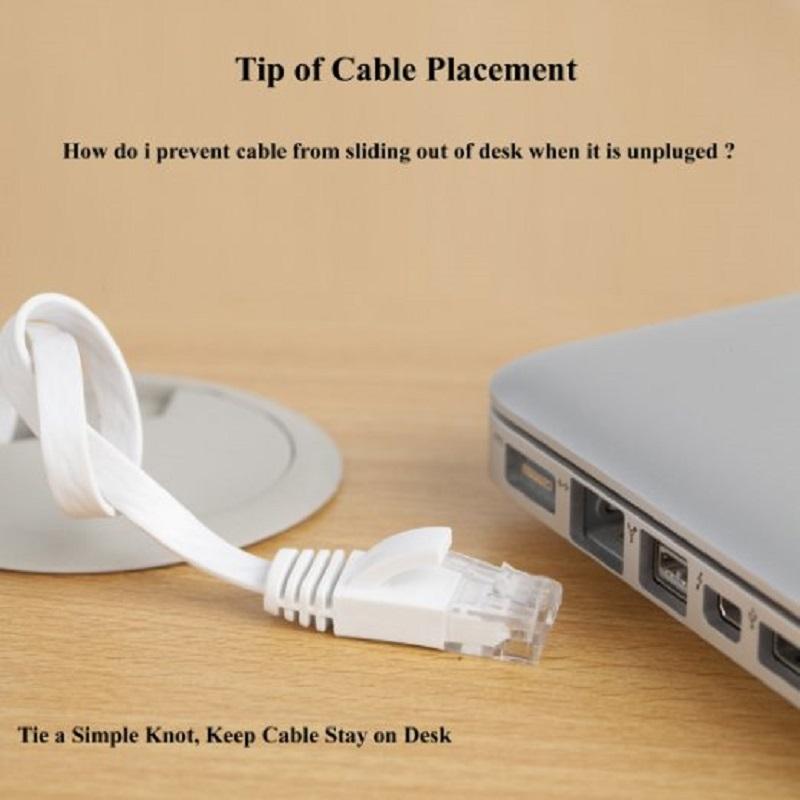 6 gói 15cm 50cm 1m 2m3m5m10m 30m 98FT cáp CAT6 Phẳng UTP Ethernet Mạng RJ45 Miếng Dán LAN cáp màu đen/xanh dương/màu trắng