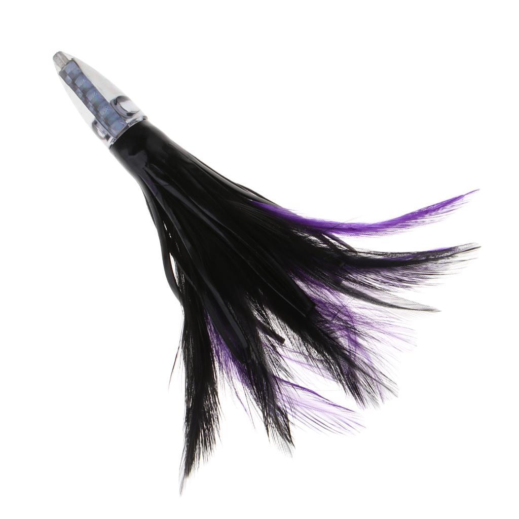 2 Pieces Fishing Lures Squid Octopus Skirts Lure Soft Baits Crankbaits