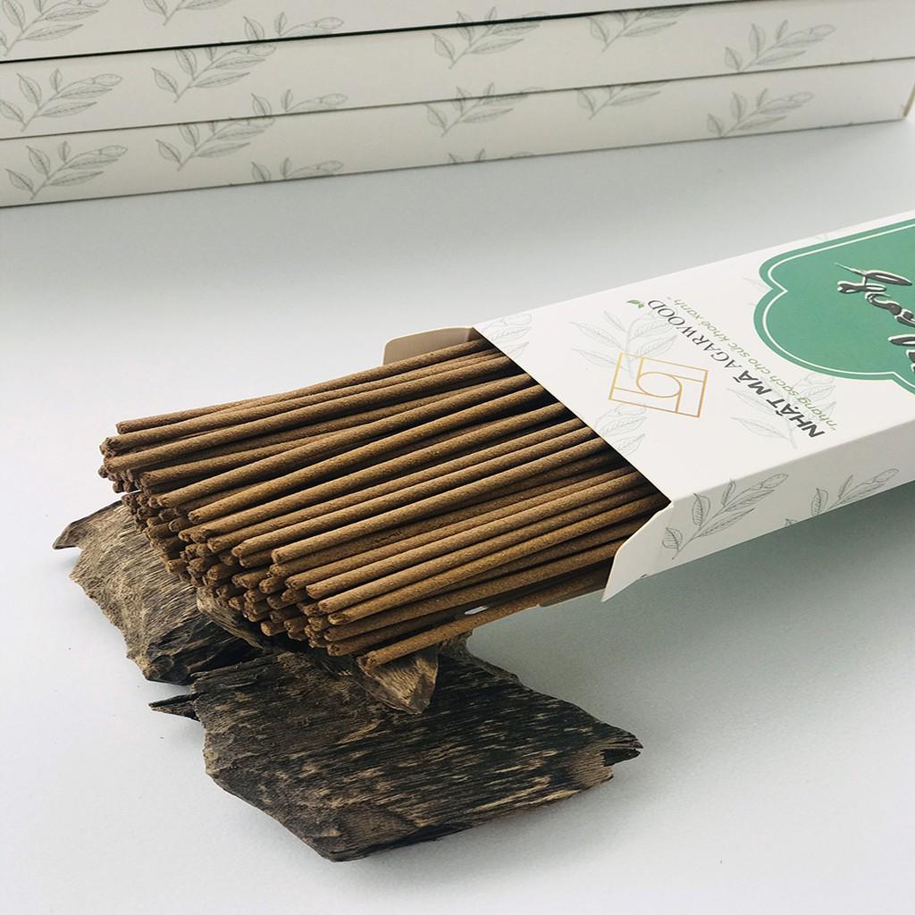 Combo 3 hộp Nhang trầm hương, nhang trầm sạch Nhật Mã Agarwood - Loại 1 - Hương thơm ngọt, dễ chịu