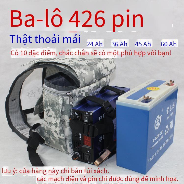 Giao hàng nhanh chóng dày và thoải mái 426 gói pin gói biến tần ba lô 243645AH túi câu cá cá tùy chỉnh