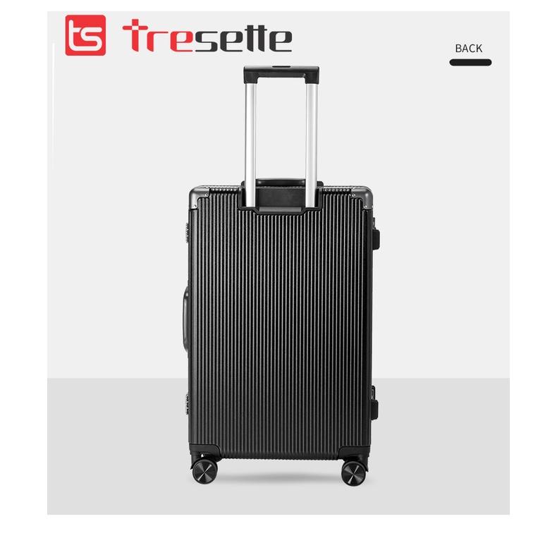 BFQ2ST500KTL: giảm 8% cho đơn từ 500K Vali khóa sập cao cấp nhập khẩu Hàn Quốc Tresette 2029 Có Ngăn Đựng Latop Vân Dọc Sang Trọng Cổng Sạc USB
