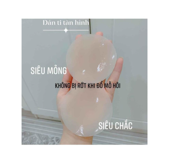 CBTMD01 Miếng Dán Đầu Ty Miếng Dán Ngực Tàng Hình Bộ 2 Miếng Tinh Tế Khi Mặc Váy Áo Trong Suốt