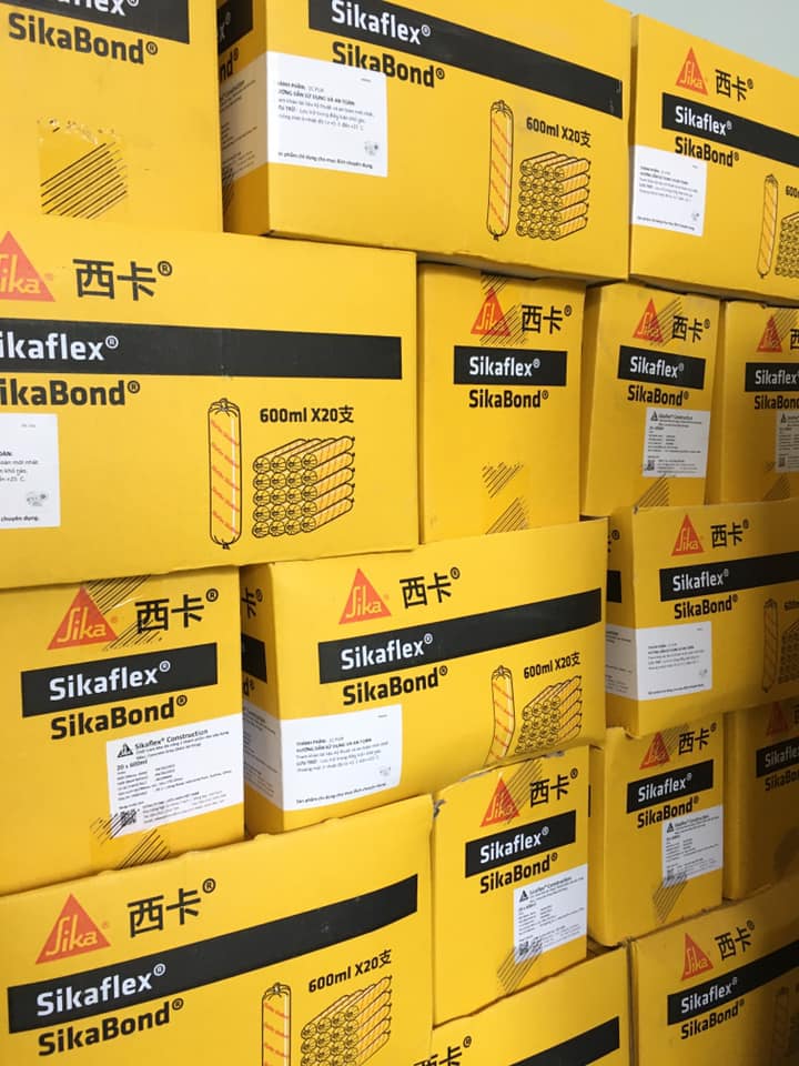Keo trám khe đàn hồi vĩnh viễn, trám nứt cho tường và sàn - Sikaflex 140 Construction Grey