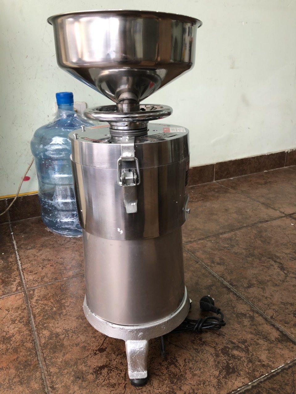 Máy xay vắt sữa ngô non, sữa đậu nành, sữa bắp loại 20kg/h