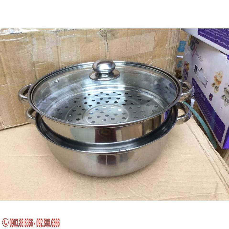 Nồi hấp inox 2 tầng POT size 28cm