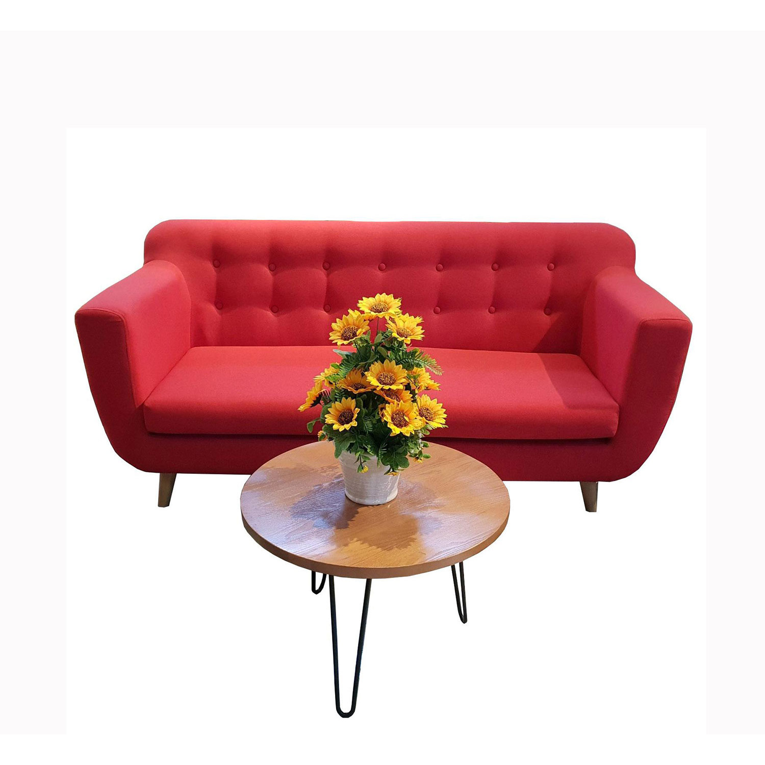 Bộ Ghế Sofa Băng Dài Trẻ Trung_Màu Hồng_Dài 1800