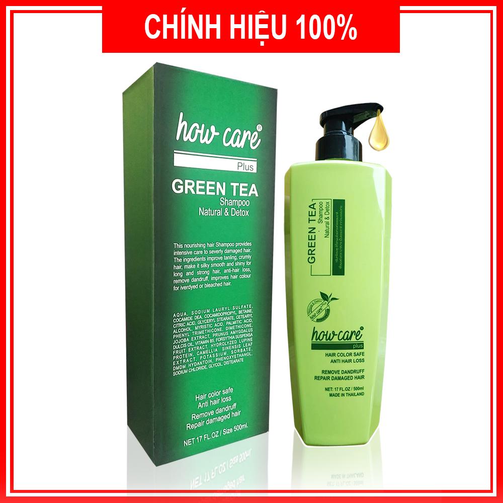 COMBO 3 Chai Dầu Gội Kích Thích Mọc Tóc + Ngăn Ngừa Gàu Ngứa Howcare 500ml - Nhập Khẩu Thái Lan