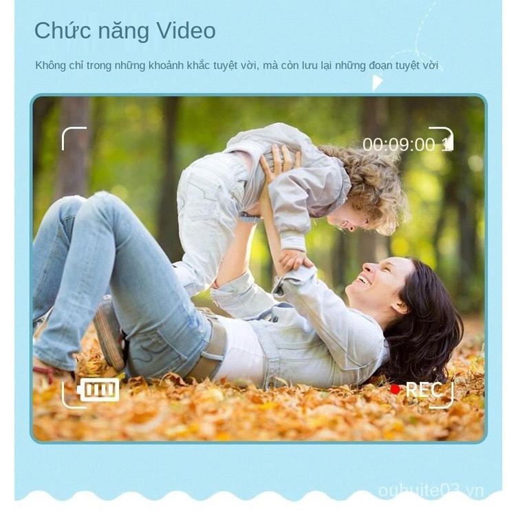 Đồ chơi máy ảnh kỹ thuật số HD hai màn hình 3.5 inch di động cho bé