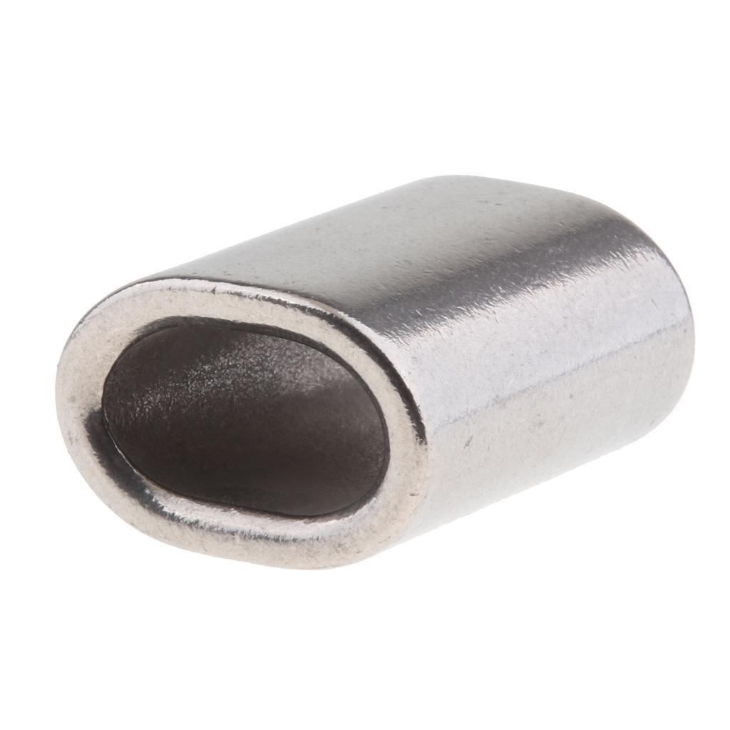 Marine 304 Stainless Steel Cable / Wire Rope Ferrules 14.0 mm to 20.0 mm