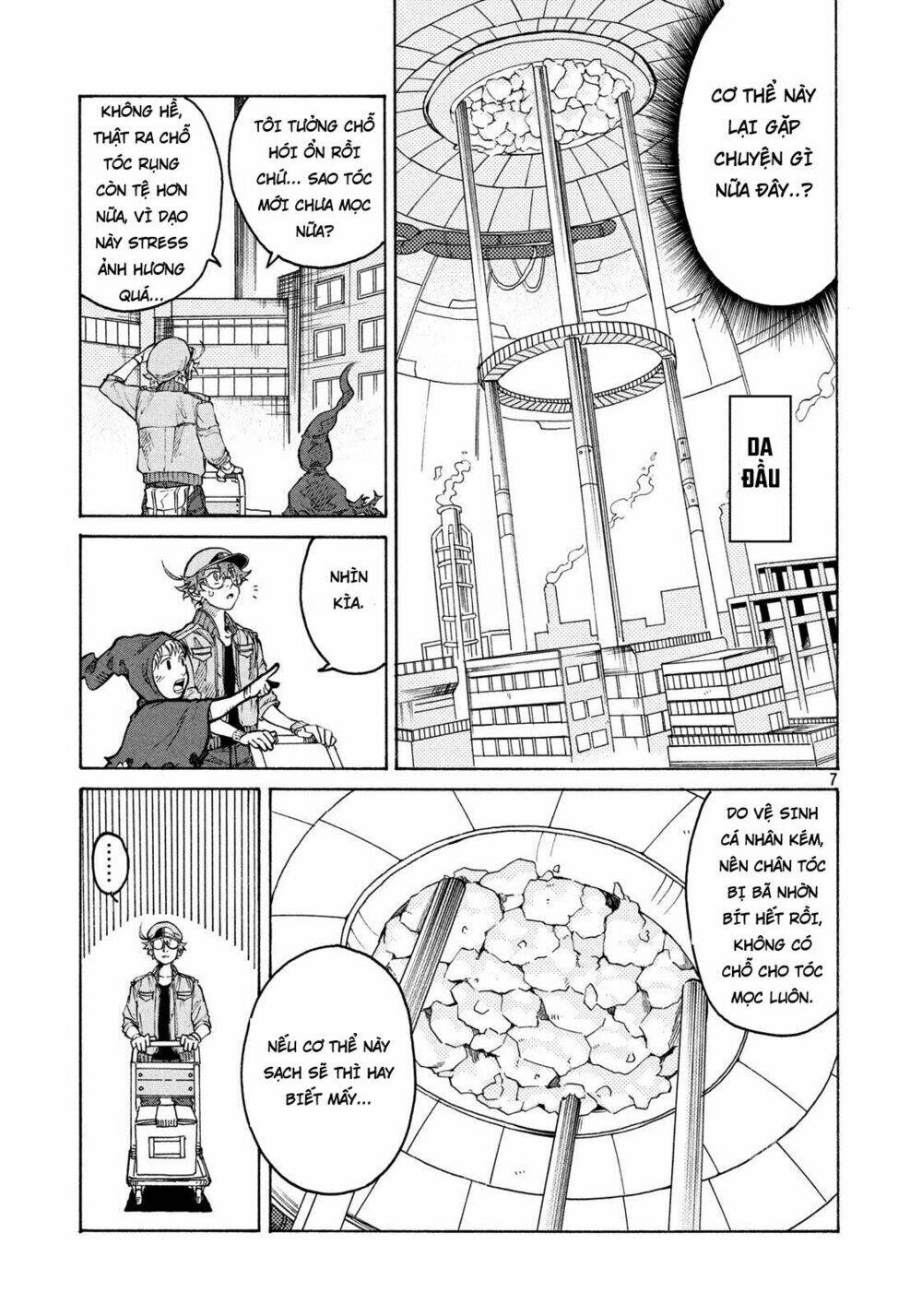 biệt đội tế bào black - hataraku saibou black chapter 6 7