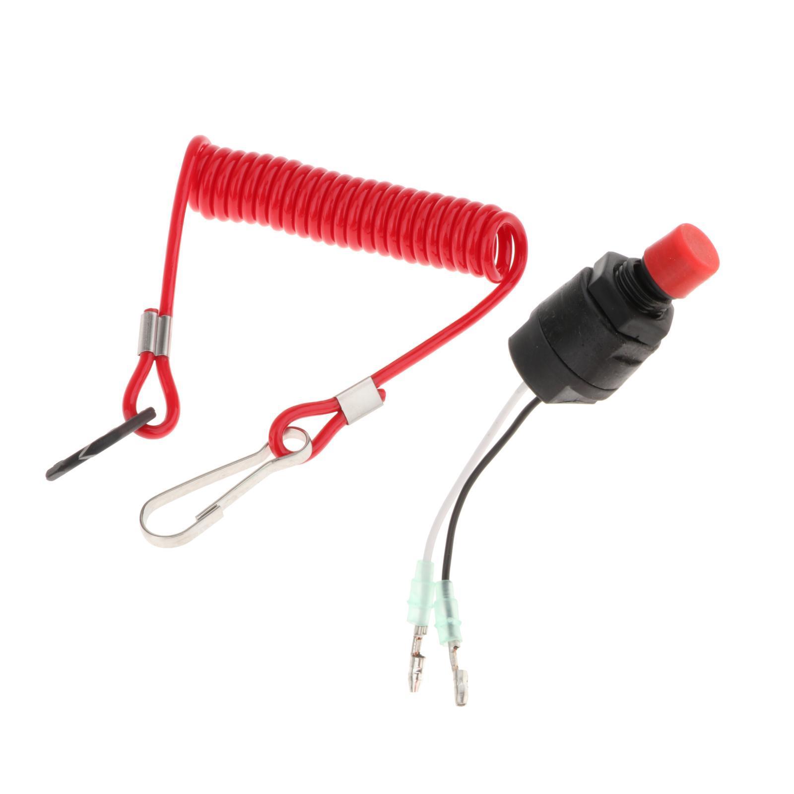 Boat Engine Stop Switch Set 689-82575-03 for  Outboard Engine