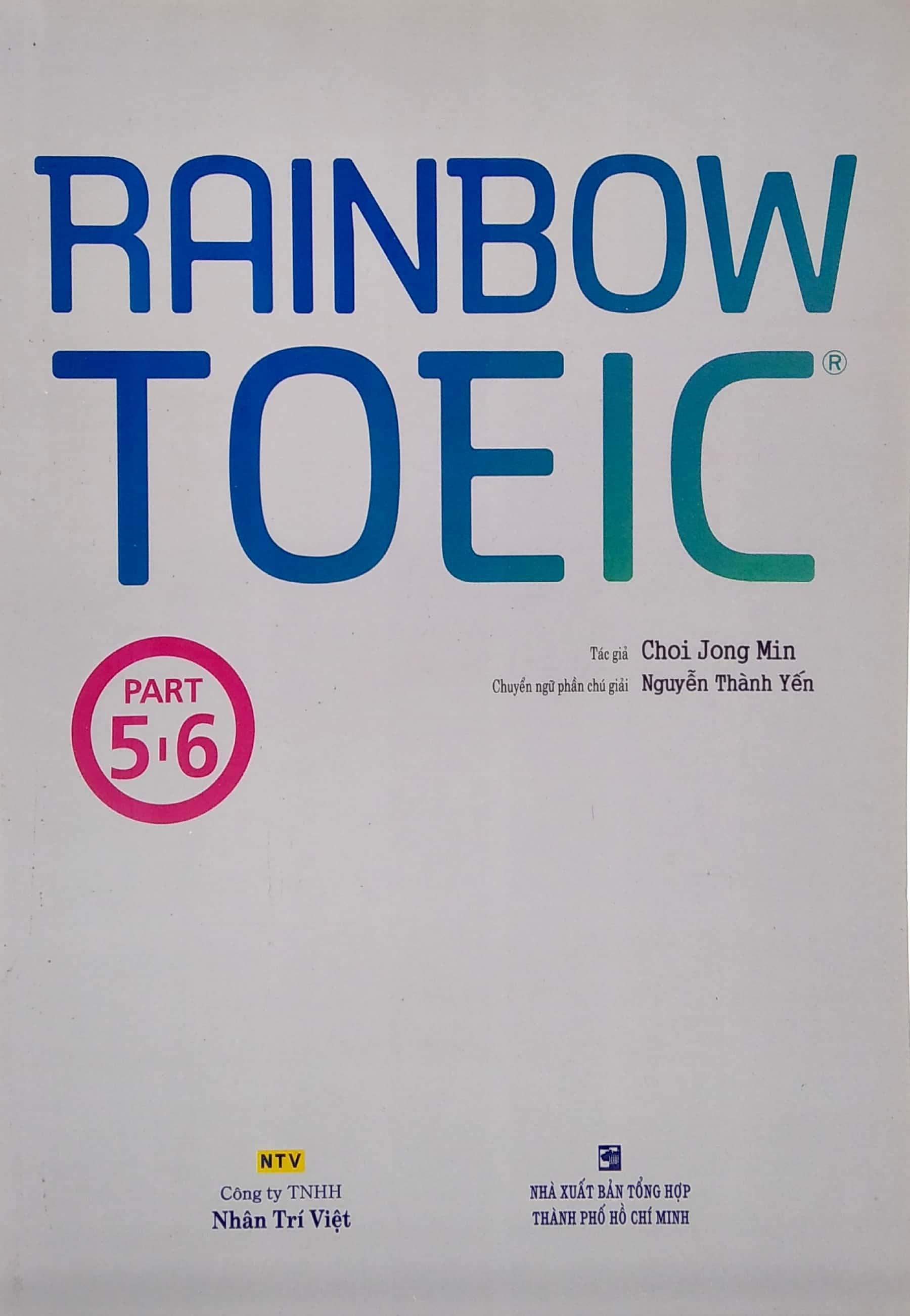 Rainbow TOEIC - Part 5,6